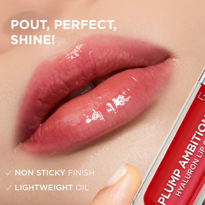 L'Oreal Paris Plump Ambition Hyaluron Lip Oil - 380 Rouge In Love - 5 ml