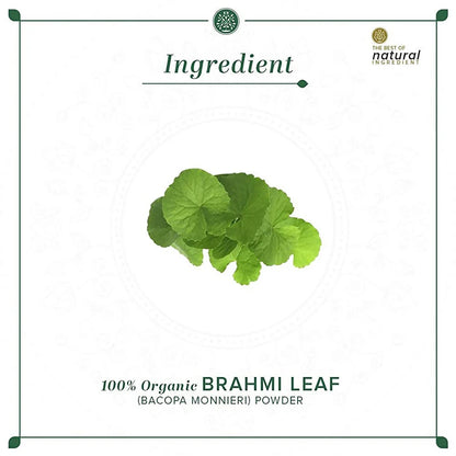 Khadi Natural Organic Brahmi Leaf Powder - 100 gm