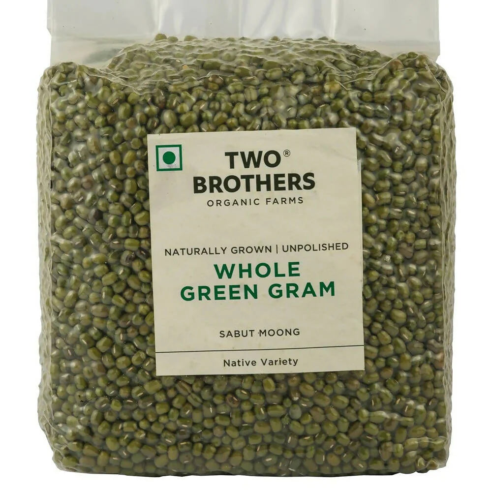 Two Brothers Organic Farms Whole Green Gram Moong