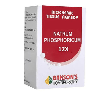Bakson's Homeopathy Natrum Phosphoricum Biochemic Tablets -3X