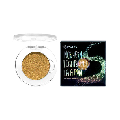 MARS Cosmetics Northern Lights In A Pan Eyeshadow Palette - 01 Swirling Sweden - 0.5 gm