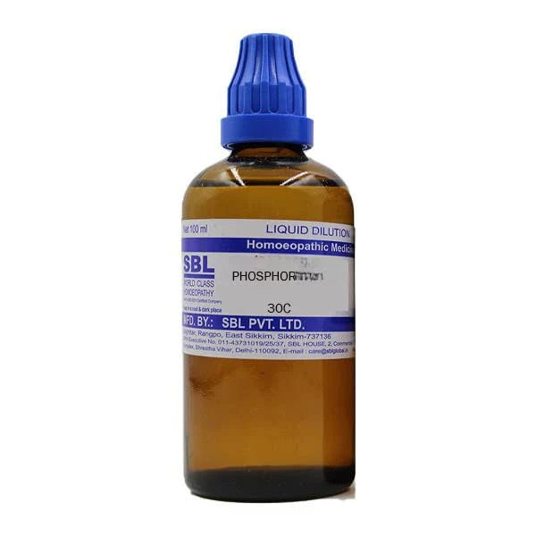 SBL Homeopathy Phosphorus Dilution -30 CH