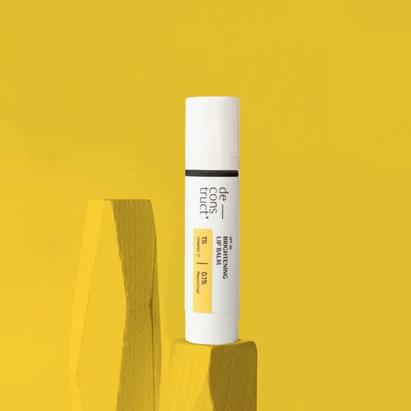 Deconstruct Brightening Lip Balm with SPF 50 - For Dark, Pigmented, Dry, Flaky Lips - 4 gm