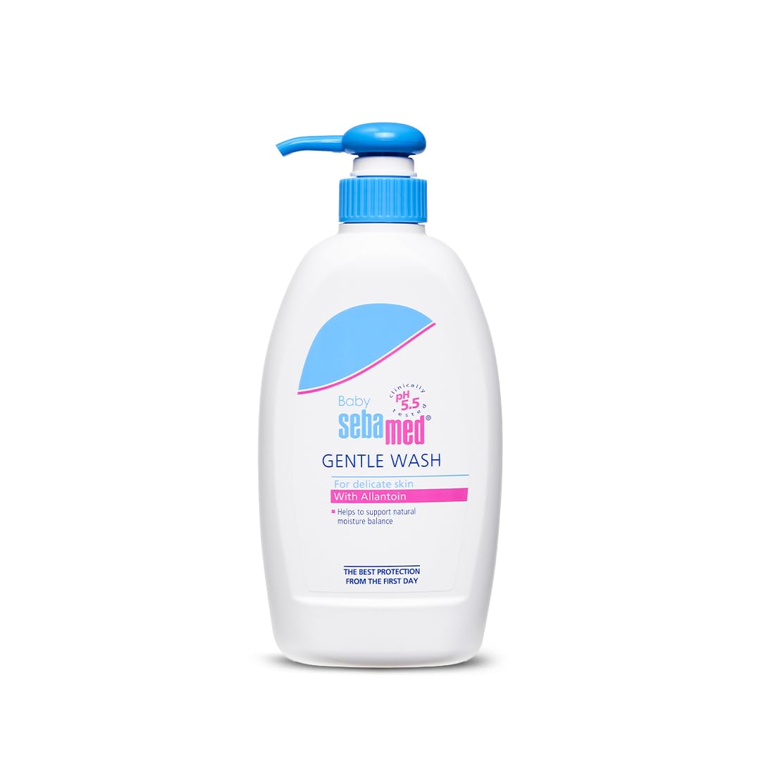Sebamed Baby Gentle Wash|pH 5.5|Baby Body Wash|Soap Free|Tear Free
