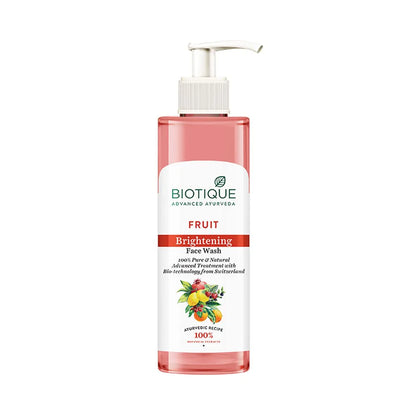 Biotique Advanced Ayurveda Fruit Brightening Face Wash