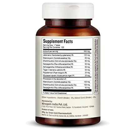 Nirogam Sleepmitram Tablets -120 Tablets