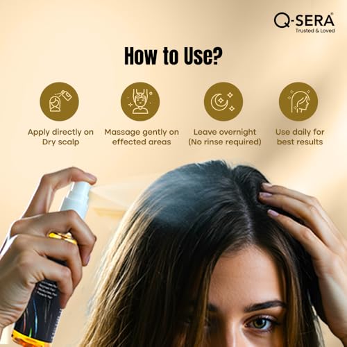 QSERA Hair Serum for Hair Fall Control - 60 ml