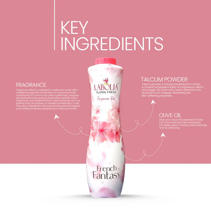 Labolia BEAUTE Floral Fresh Fragrance Powder - 400 gm
