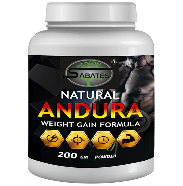Sabates Natural Andura Weight Gain Powder - 200 gm