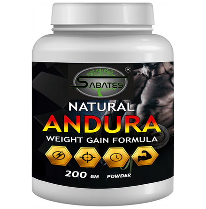 Sabates Natural Andura Weight Gain Powder - 200 gm