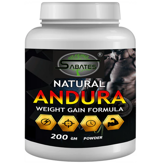 Sabates Natural Andura Weight Gain Powder - 200 gm