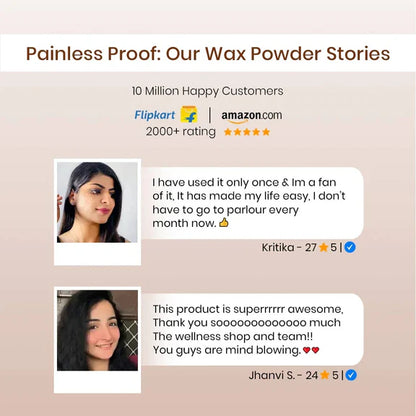 The Wellness Shop Chocolate Hair Removal Powder - 100 gm