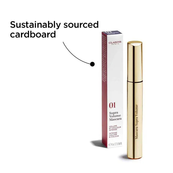 Clarins Supra Volume Mascara 01 Intense Black - 8 ml