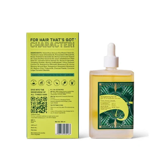 Moxie Beauty Oil Mighty Strengthening Hair Oil - 100 ml