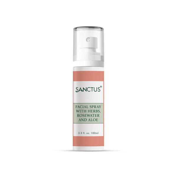 SANCTUS Facial Spray with Herbs & Rose Water - 100 ml
