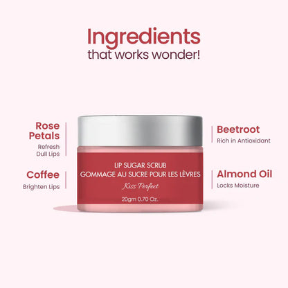 SANCTUS Lip Exfoliating Scrub - 20 gm