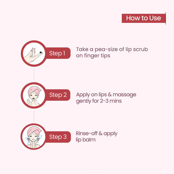 SANCTUS Lip Exfoliating Scrub - 20 gm