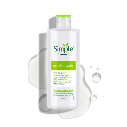 Simple Kind To Skin Micellar Cleansing Water, 100ml