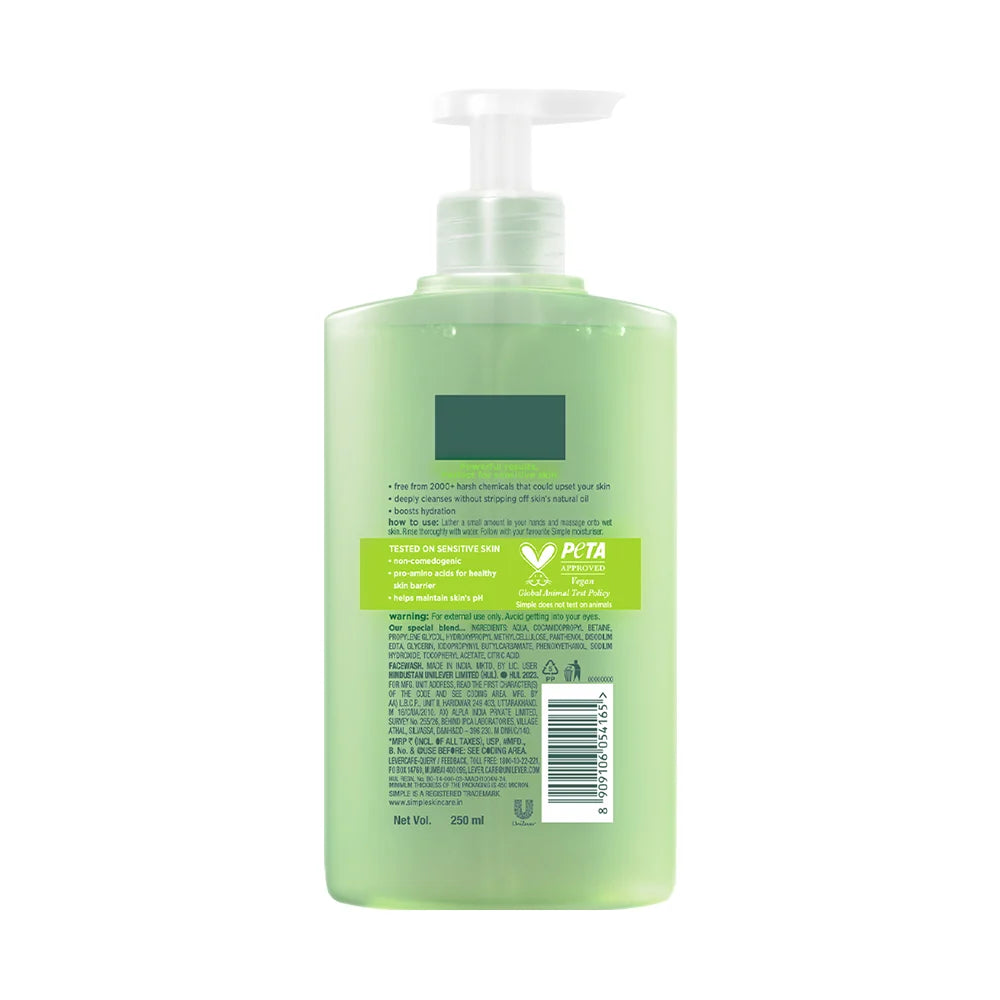 Simple Kind to Skin Refreshing Facial Wash, 250ml