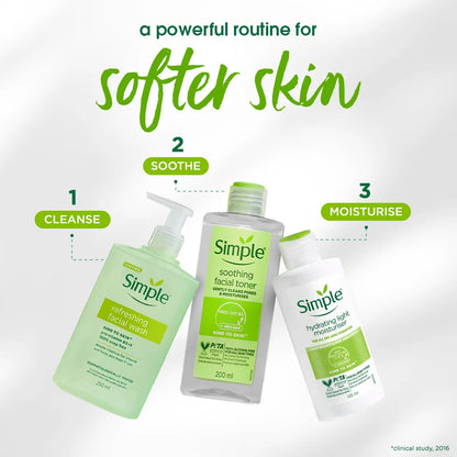 Simple Kind to Skin Refreshing Facial Wash, 250ml