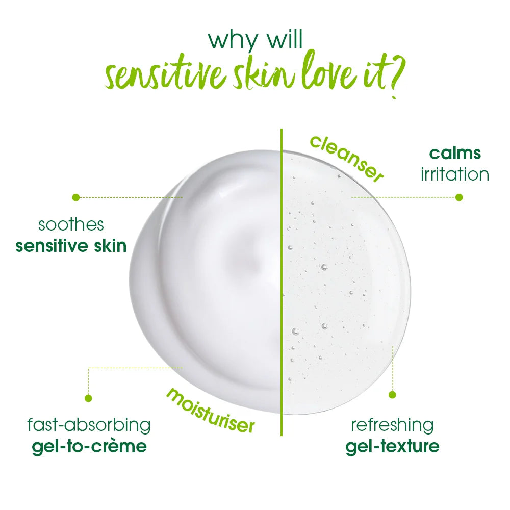 Simple Travel Kit Hydrating Duo, Refreshing Facial Wash 50ml and Hydrating Light Moisturiser 50ml
