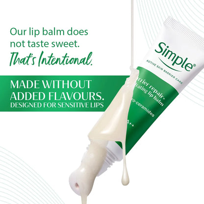 Simple Repair+ Active Barrier Care Lip Balm – Bare, 10g