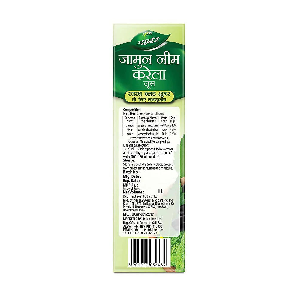 Dabur Jamun Neem Karela Juice