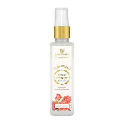 Just Herbs Steam Distilled Rose Water Facial Mist - 100 ml