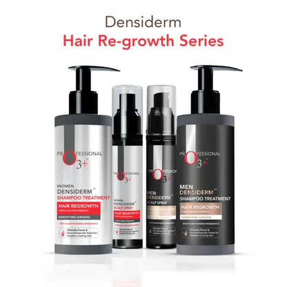 Professional O3+ Men Densiderm Hair Growth Scalp Serum Spray For Anti Hair Loss With Ginseng - 50 ml