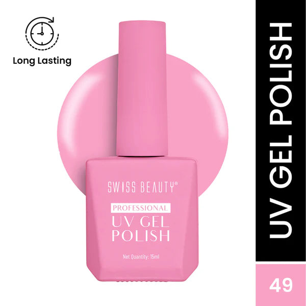 Swiss Beauty Professional UV Gel Nail Polish - Shade-49 - 15 ml