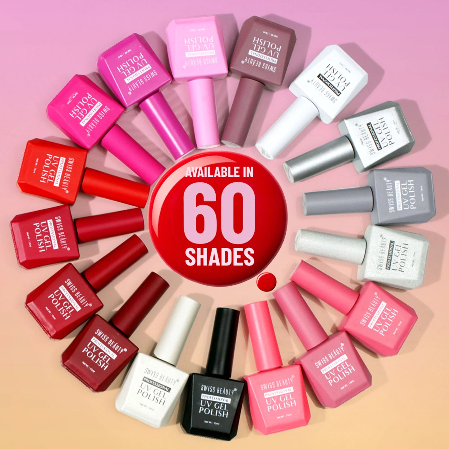 Swiss Beauty Professional UV Gel Nail Polish - Shade-49 - 15 ml