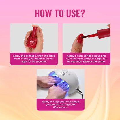 Swiss Beauty Professional UV Gel Nail Polish - Shade-49 - 15 ml