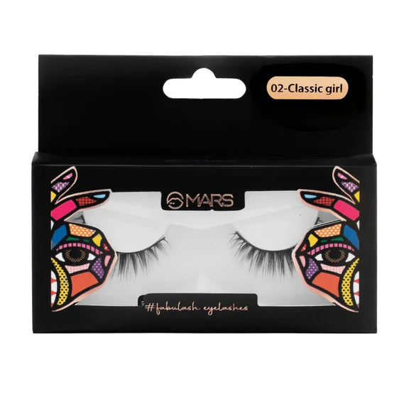MARS Cosmetics Fabulash Eyelashes - 02 Classic Girl - 1 pcs
