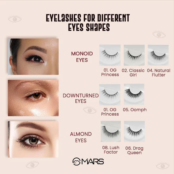 MARS Cosmetics Fabulash Eyelashes - 12 Party Ready - 1 pcs