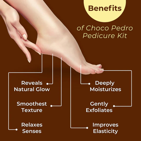 Aroma Treasures Choco Pedro Chocolate Pedicure Kit - 150 gm