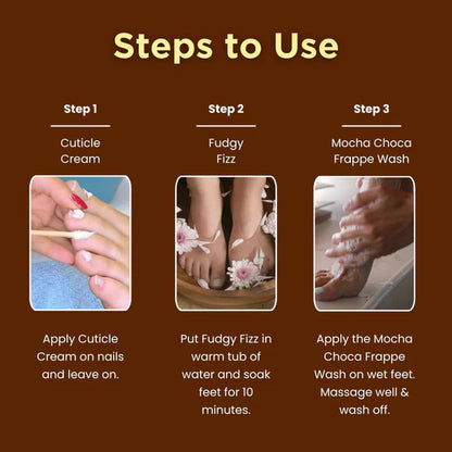 Aroma Treasures Choco Pedro Chocolate Pedicure Kit - 150 gm