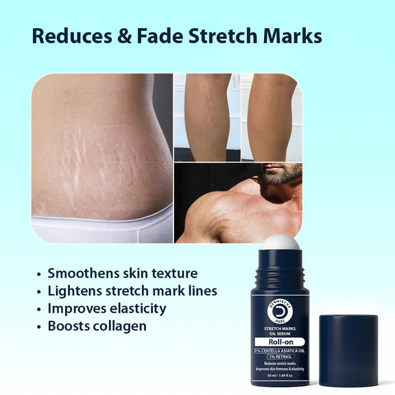 Dermistry Stretch Marks Scar Removal Roll On Oil Serum - 50 ml