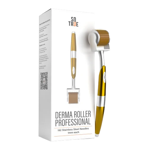 Sotrue Derma Roller Professional For Hair Growth 1 Mm With 192 Stainless Steel Needles