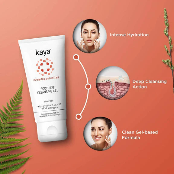 Kaya Everyday Essentials Soothing Cleansing Gel - 100 ml