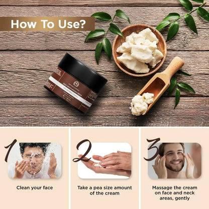 The Man Company Non-Sticky Daily Moisturizing Cream For Dry Skin - 50 gm