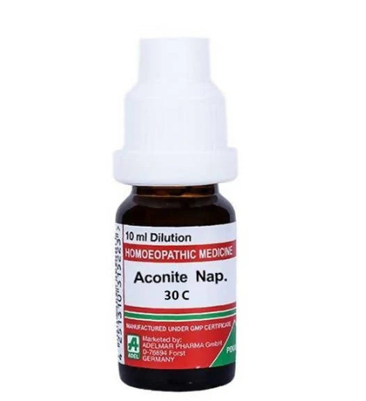 Adel Homeopathy Aconite Nap Dilution -30 CH