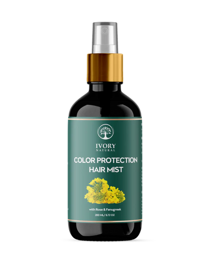 Ivory Natural Color Protection Hair Mist - Locks In Vibrant Hues, Adds Luminous Shine - 200 ml