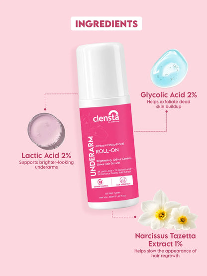 Underarm Roll-On Vanilla Floral