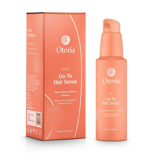 Oteria Go-To Hair Serum Premium Anti Frizz Hair Serum - Enriched with B-Vitamins & Niacinamide - 50 ml