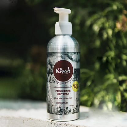 Vilvah Store Moisturising Body Wash With Goatmilk & Vanilla