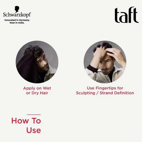 Schwarzkopf TAFT Power Hair Wax - 75 ml
