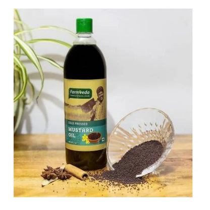 Farmveda Cold Pressed Mustard Oil - 1 L