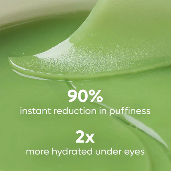 mCaffeine Green Tea Hydrogel Under Eye Patches for Fine Lines - 60 patches