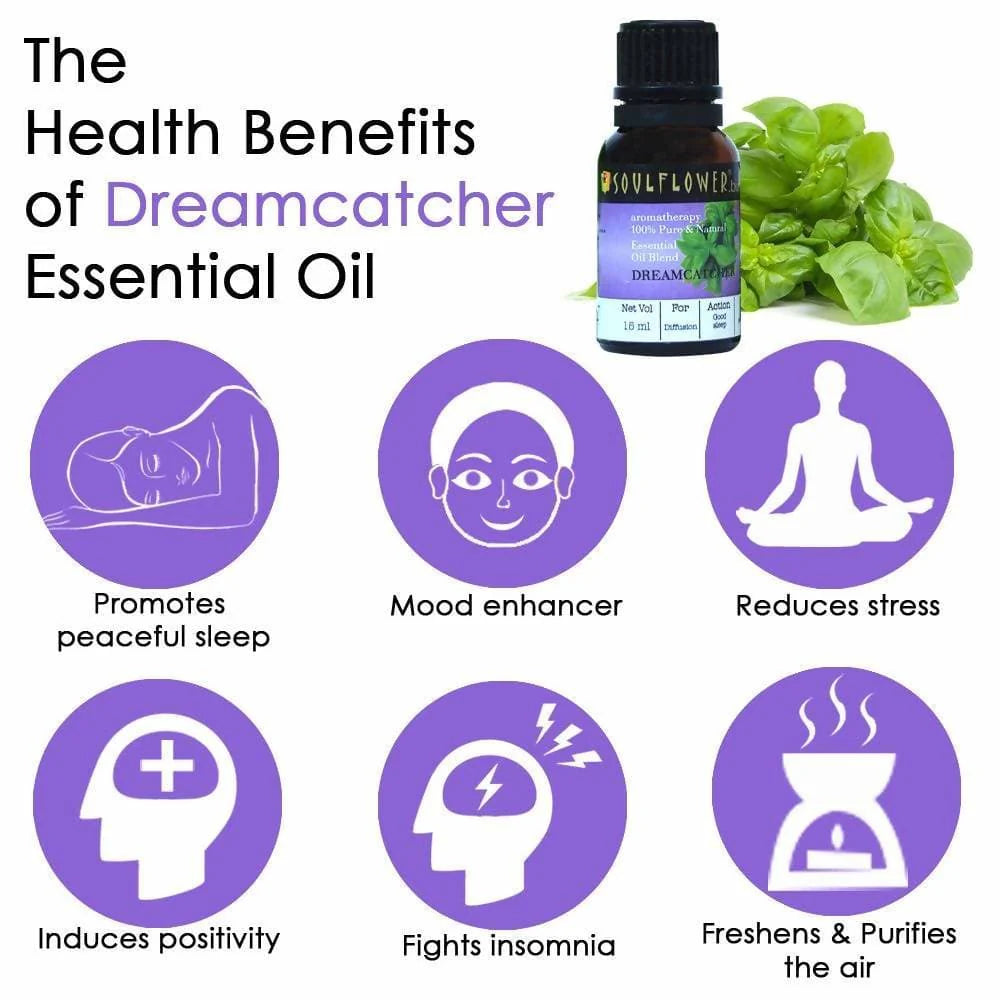 Soulflower Essential Oil Blend Dreamcatcher