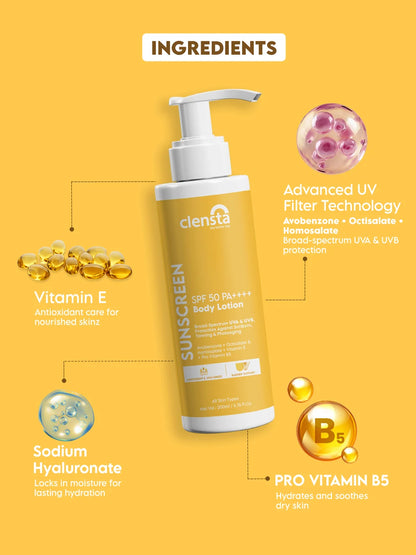 Sunscreen Body Lotion SPF 50 PA++++
